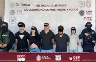 Autoridades despliegan operativo en la zona del Valle de Mexicali; hay 11 detenidos y el aseguramiento de armas y drogas