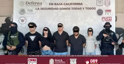 Detenidos en operativo en la zona del Valle de Mexicali