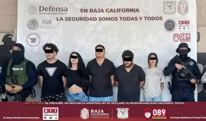Detenidos en operativo en la zona del Valle de Mexicali