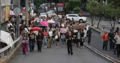 Marcha contra la gentrificacin en la Ciudad de Mxico