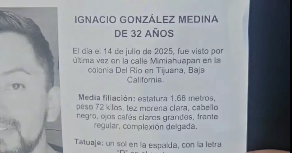 Desparecido en Tijuana