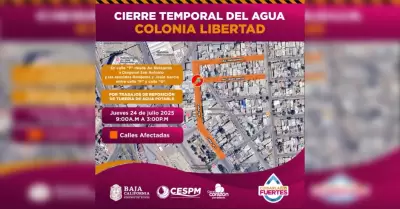 Red potable de Colonia Libertad