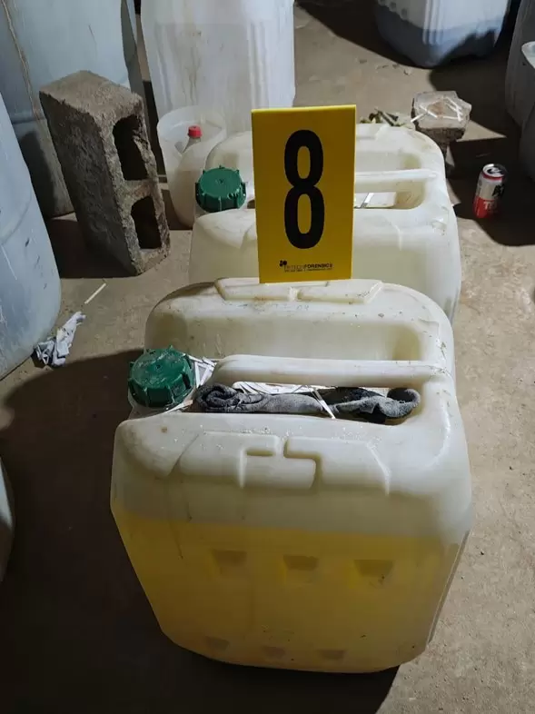 FGR asegura inmueble usado para fabricar y almacenar drogas