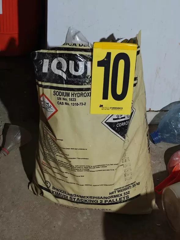 FGR asegura inmueble usado para fabricar y almacenar drogas