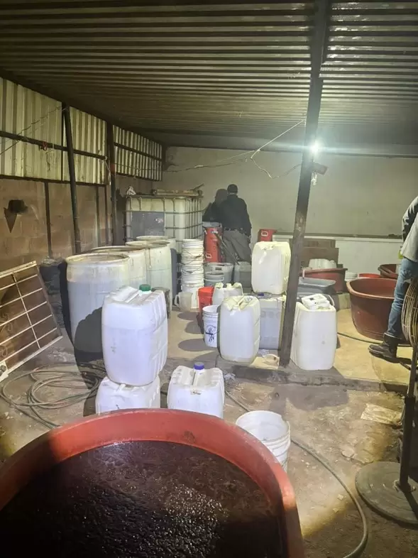FGR asegura inmueble usado para fabricar y almacenar drogas
