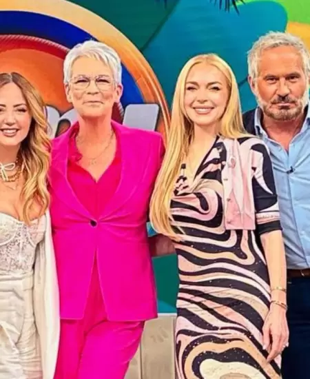 Lindsay Lohan y Jamie Lee Curtis