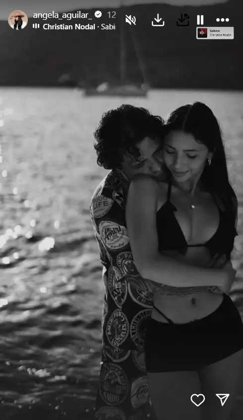 Christian Nodal y ngela Aguilar