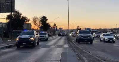 Operativo en la Va Rpida Poniente