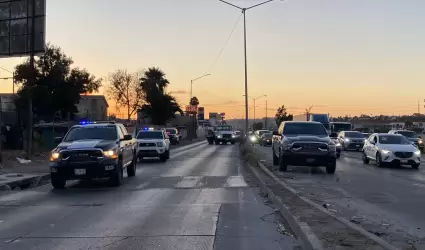 Operativo en la Va Rpida Poniente