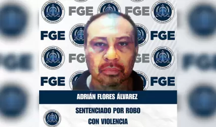 Condenado por robo con violencia