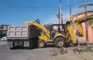 Retira Servicios Públicos 10 de toneladas de tierra, basura y escombros del Blvd. Terán