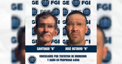 Procesados penalmente por homicidio calificado en grado de tentativa y daño en p