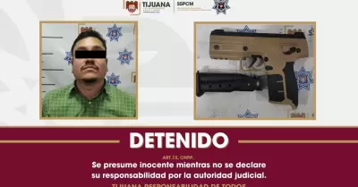 Detenido por amenazas con arma de utilera tras incidente de trnsito