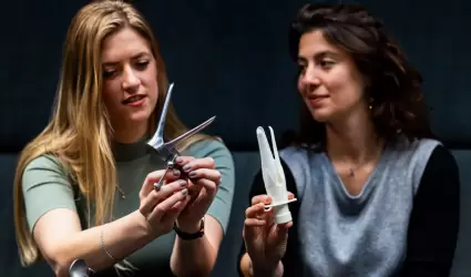 Tamara Hoveling y Ariadna Izcara Gual