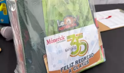 Por incrementos constantes en costo de tiles escolares, entregan paquetes para 