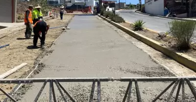 Concreto hidrulico en Paseo de Valle Verde