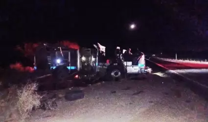 Tras accidente de unidad de Bomberos de Mexicali fallece una integrante y quedan