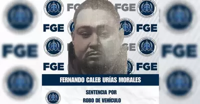 Sentenciado por robo de auto