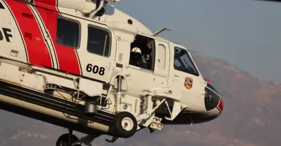 Flota de helicópteros contra incendios
