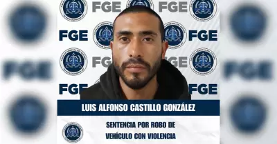 Sentenciado por robo de vehculo con violencia