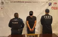 Impactante persecucin en zona ro: FESC y polica municipal detienen a sujeto armado a bordo de vehculo robado