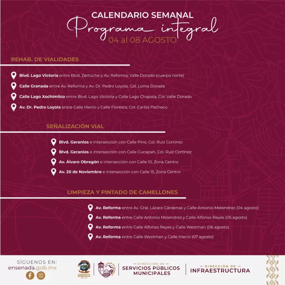 Trabajo Semanal Ensenada