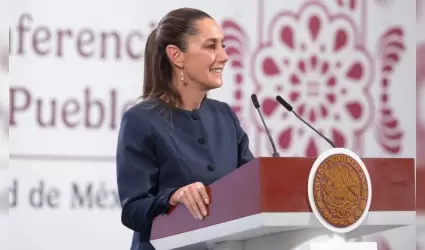 La Presidenta de Mxico, Claudia Sheinbaum Pardo