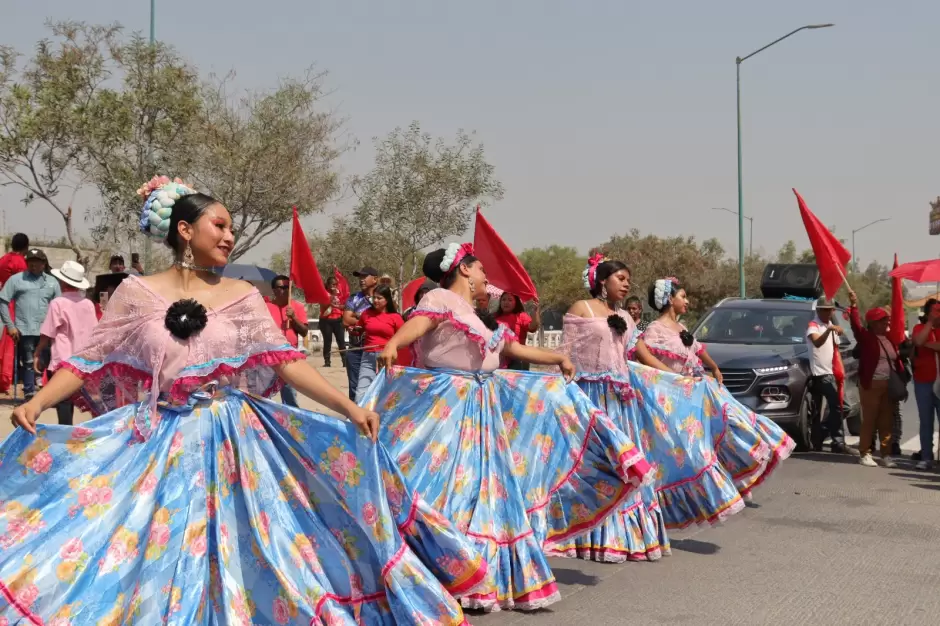 Manifestacin antorchistas