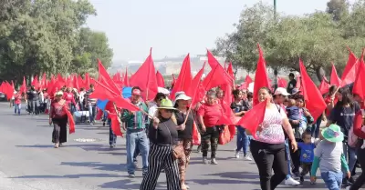 Manifestacin antorchistas