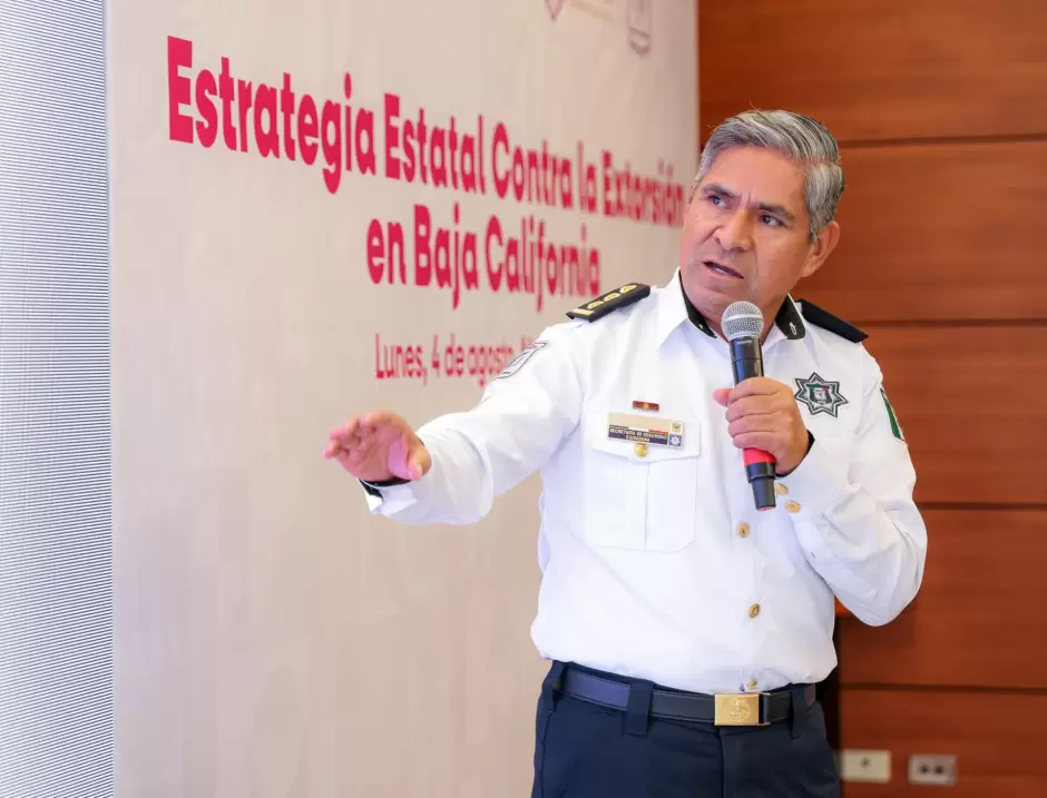 Estrategia estatal para combatir la extorsin en BC