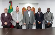 Fortalece Gobierno de Ismael Burgueo lazos de colaboracin con el Consulado General de Hait