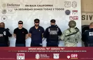 Aprehenden FESC, polica municipal y defensa sujetos en auto robado y con orden de aprehensin activa
