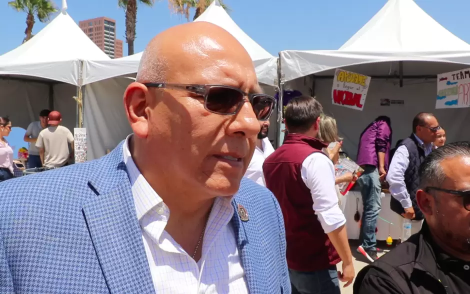 Ranier Falcn, Presidente de la Comisin de Seguridad Ciudadana en el Cabildo de Tijuana