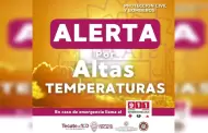 Emite Gobierno de Tecate alerta meteorolgica por altas temperaturas