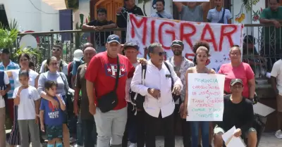 Migrantes en Chiapas