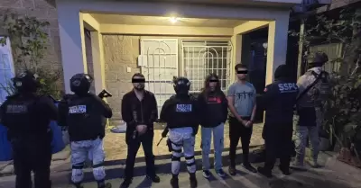 Integrantes del Crtel del Pacfico detenidos en Tijuana