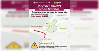 Reparaciones en incorporacin del Libramiento Rosas Magalln