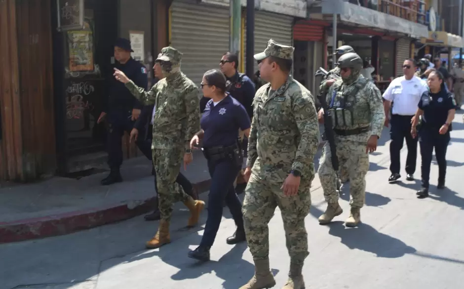 Marina participa durante la Estrategia Estatal contra la Extorsin en Baja California