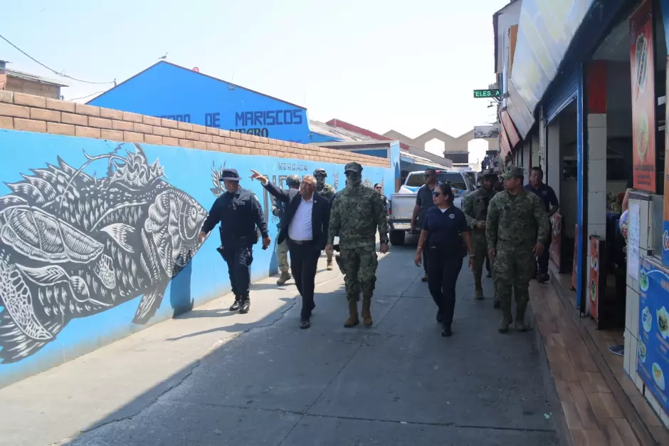 Marina participa durante la Estrategia Estatal contra la Extorsin en Baja California