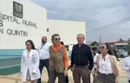 Autoridades del IMSS supervisan proyectos de salud en San Quintn