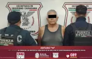 Elementos de escuadrn violeta detienen a hombre por violencia familiar en vivienda de Mexicali
