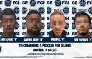 Cuatro imputados por delitos contra la salud fueron vinculados a proceso penal