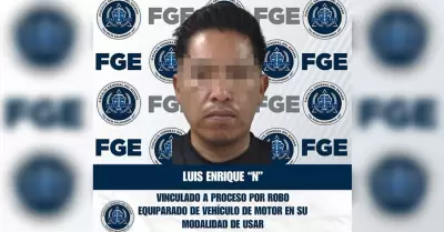Vinculado a proceso por robo equiparado de vehculo de motor