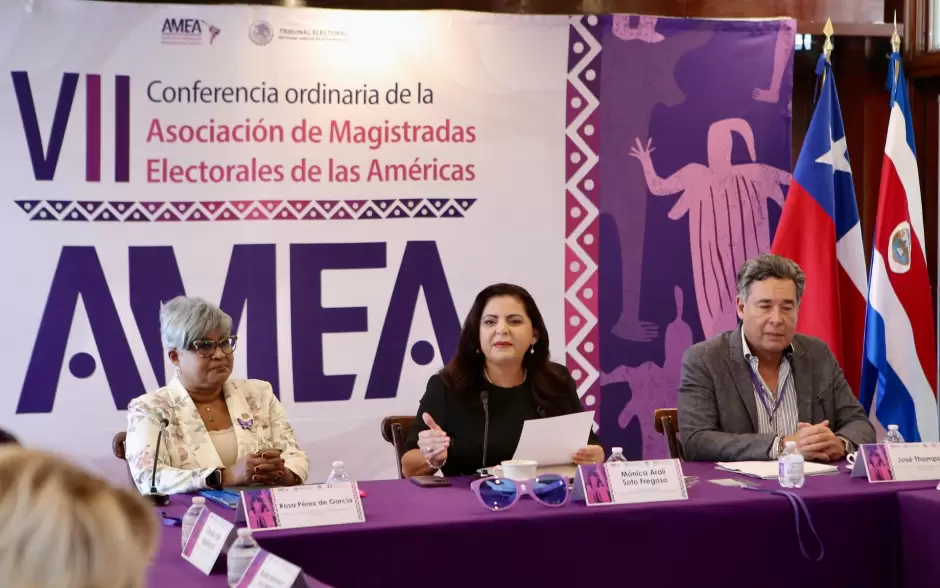 Mnica Soto Fregoso, la presidencia de la Asociacin de Magistradas Electorales de las Amricas