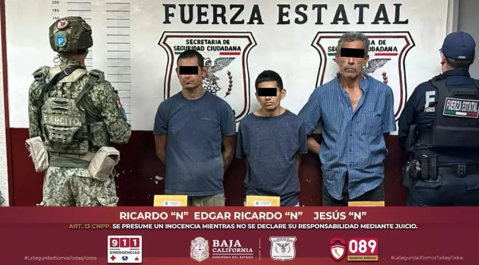 Presuntos narcomenudistas