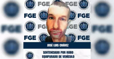 Sentenciado por robo de vehculo