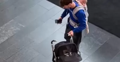 Pap "pierde" a su beb.