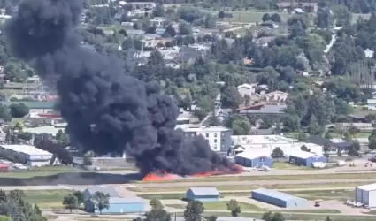 Avioneta se estrella en Montana