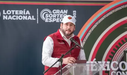 Gran Sorteo Especial No. 303 'Mxico se escribe con M de Migrantes'