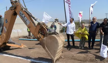 Arranque de obra de agua potable en los fraccionamientos Bonilla y Hacienda San 